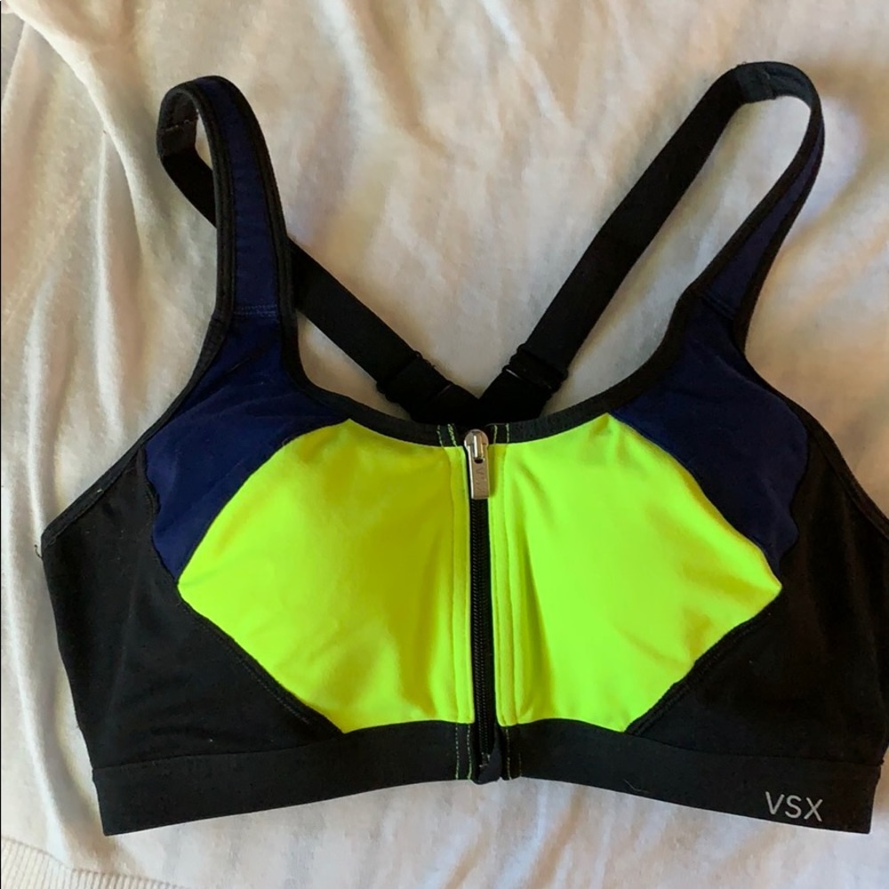 Victoria’s Secret double front closure sports bra